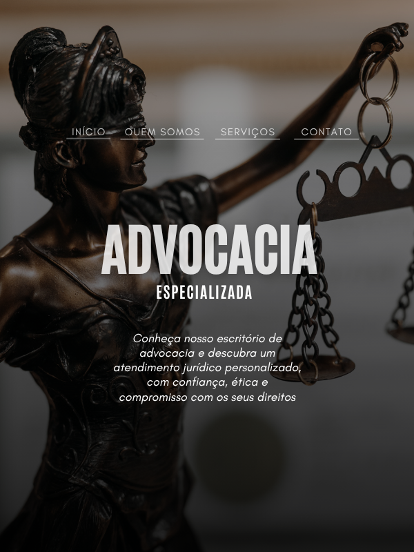 SITE PARA ADVOGADOS